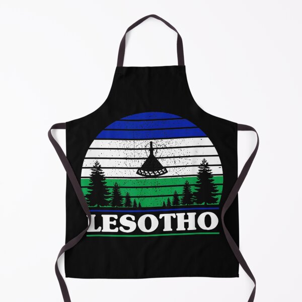 Item preview, Lesotho Flag designed and sold by goombi-creative.