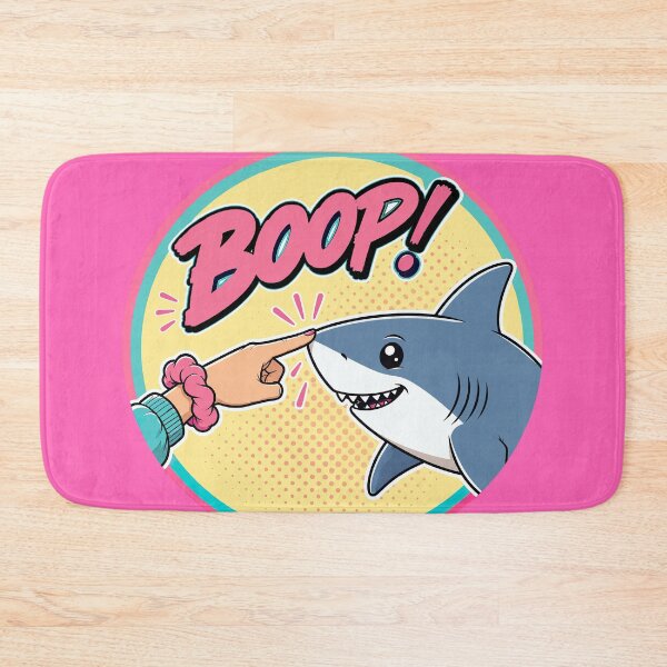 Item preview, BOOP! – Cute Shark Nose Boop The Snoot 90's Pop Art Cartoon designed and sold by pixiedustpaint.