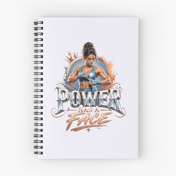 Item preview, Badass Power Has A Face Women's Boxing Art! designed and sold by pradeepvisuals.