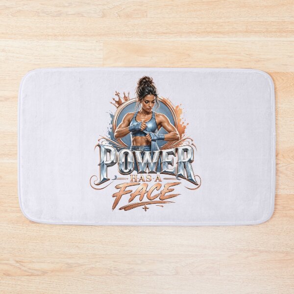 Item preview, Badass Power Has A Face Women's Boxing Art! designed and sold by pradeepvisuals.