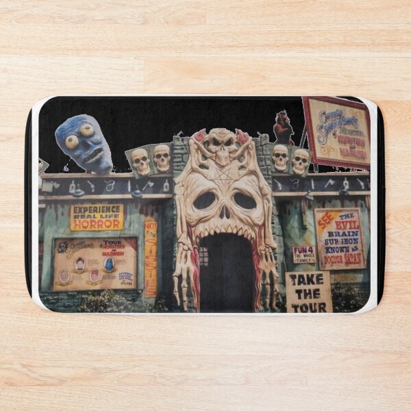 Item preview,  Retro Roadside Horror Attraction Collage Art designed and sold by dragonmotor7.