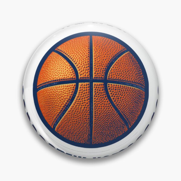 Item preview, We Run New York 2026 NBA Basketball Fan Badge Sticker designed and sold by RedRubyBubble.