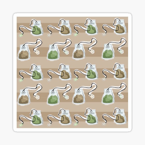 Tea Bags Sticker