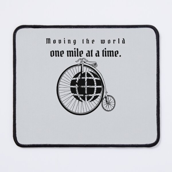 Item preview, Moving the world, one mile at a time-V3 designed and sold by CHIEF-HAT STORE.