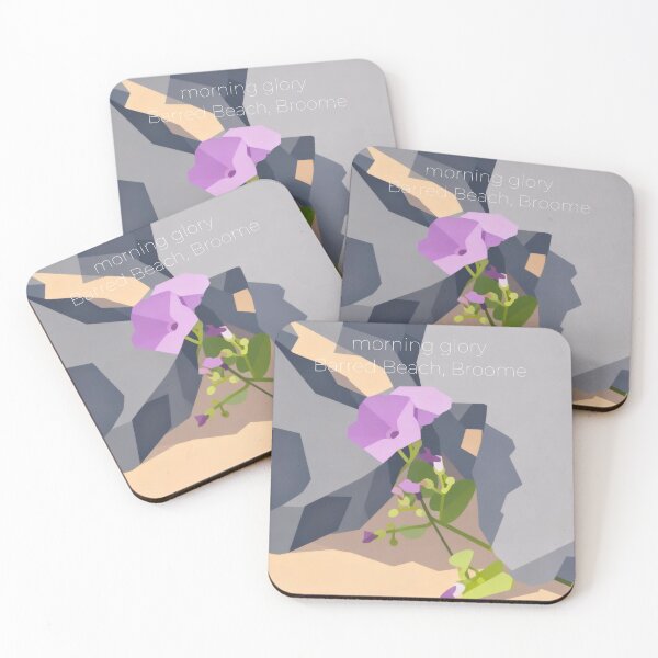 Item preview, Wildflowers, Broome, Beach Morning Glory designed and sold by WildLadyWood.
