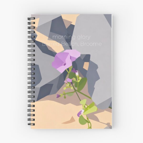 Item preview, Wildflowers, Broome, Beach Morning Glory designed and sold by WildLadyWood.
