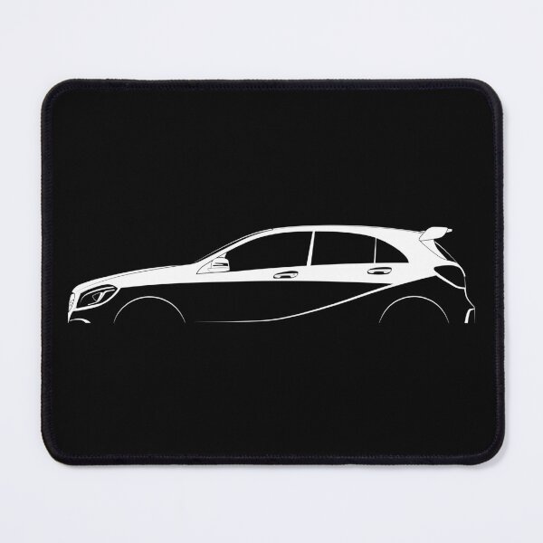 Item preview, A 45 (W176) (White) designed and sold by Car Silhouettes.