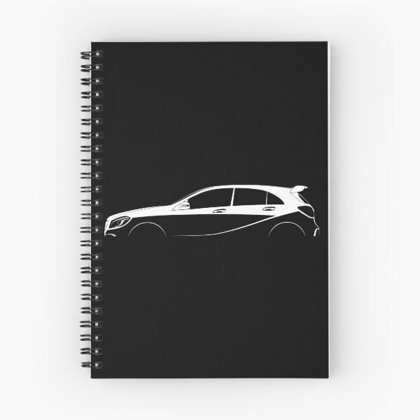 Item preview, A 45 (W176) (White) designed and sold by Car Silhouettes.