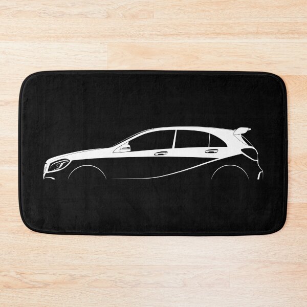 Item preview, A 45 (W176) (White) designed and sold by Car Silhouettes.