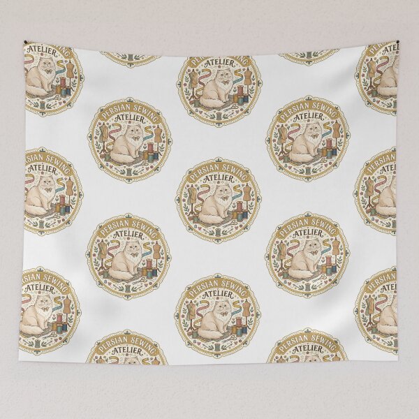 Item preview, Persian Sewing Atelier Dressmaker Tailor Craft designed and sold by PictoVibe.