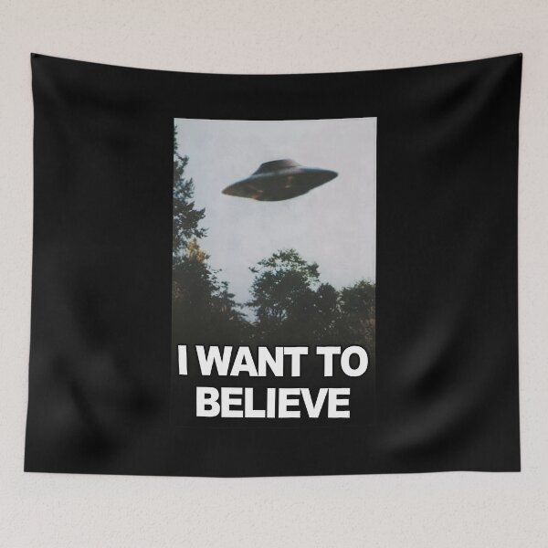 Item preview, I Want To Believe UFO TV Show designed and sold by MinimalistMuses.