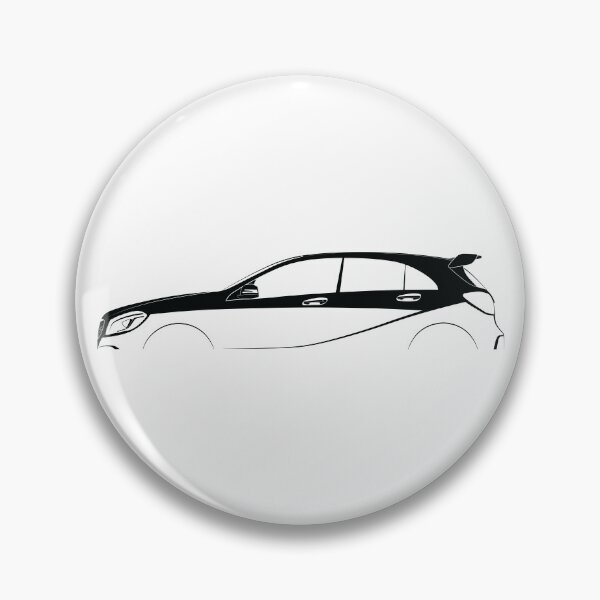 Item preview, A 45 (W176) (Black) designed and sold by Car Silhouettes.