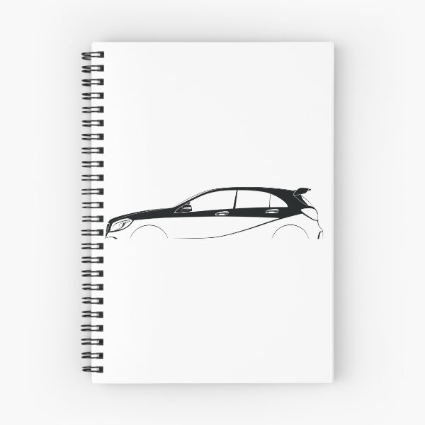 Item preview, A 45 (W176) (Black) designed and sold by Car Silhouettes.