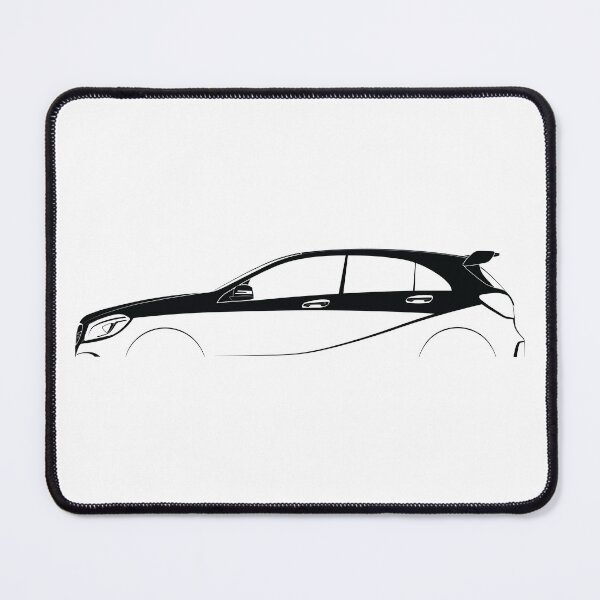 Item preview, A 45 (W176) (Black) designed and sold by Car Silhouettes.