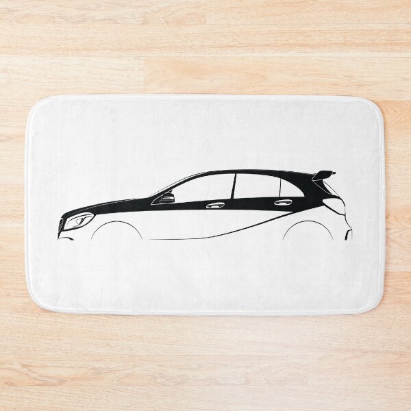 Item preview, A 45 (W176) (Black) designed and sold by Car Silhouettes.