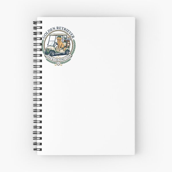 Item preview, Golden Retriever Golf Country Club Sport Preppy designed and sold by PictoVibe.