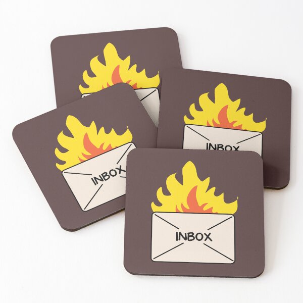 Item preview, Inbox dumpster fire designed and sold by fluffyfamcraft.