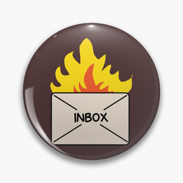 Item preview, Inbox dumpster fire designed and sold by fluffyfamcraft.