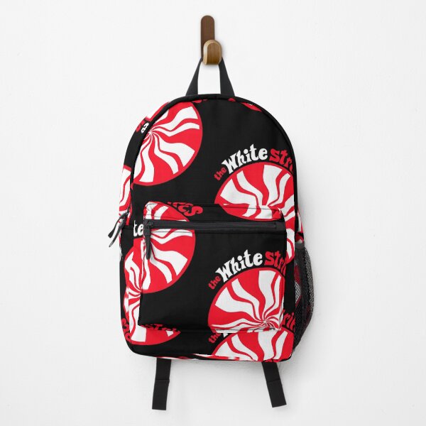 Item preview, The White Stripes Retro Peppermint Swirl Rock Band Fan Art designed and sold by MindrootEchoart.
