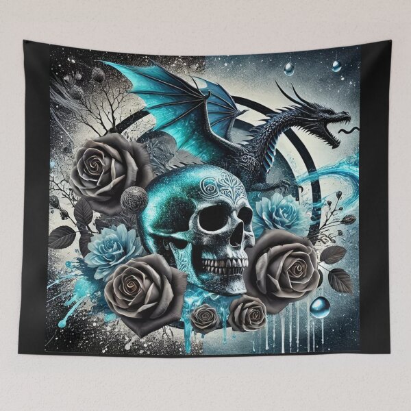 Item preview, Dragon of the Frozen Eclipse Graphic Design designed and sold by INKRebelGraphic.