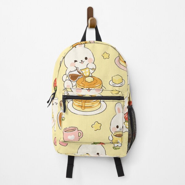 Item preview, Cute Bunny Pancake Breakfast Kawaii Pattern designed and sold by Soft Berry Studio.