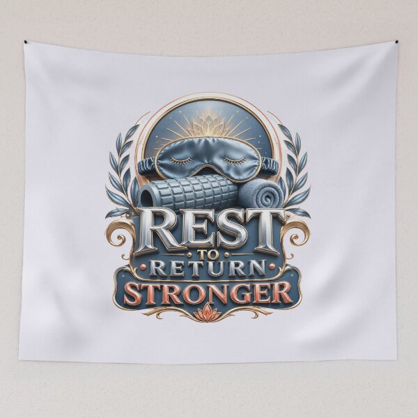 Item preview, Smart Rest To Return Stronger Recovery Gear! designed and sold by pradeepvisuals.