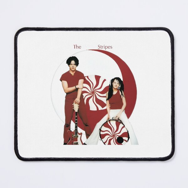 Item preview, The White Stripes Retro Peppermint Rock Graphic designed and sold by MindrootEchoart.
