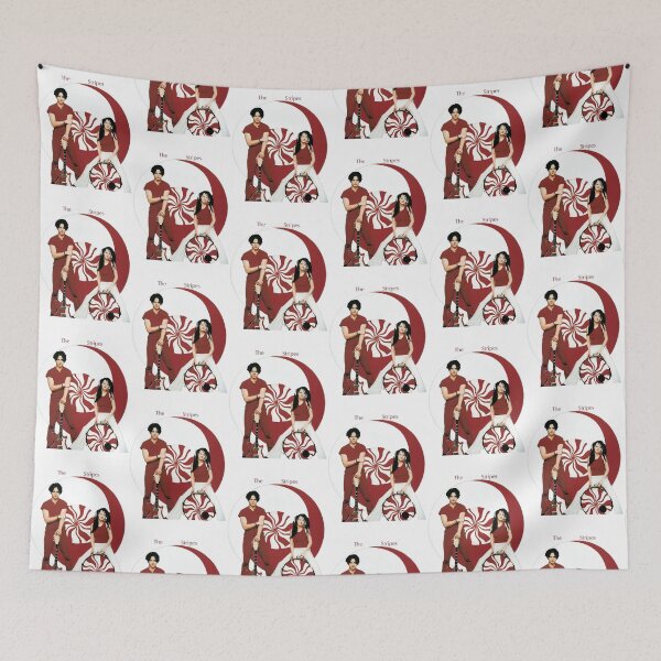 Item preview, The White Stripes Retro Peppermint Rock Graphic designed and sold by MindrootEchoart.