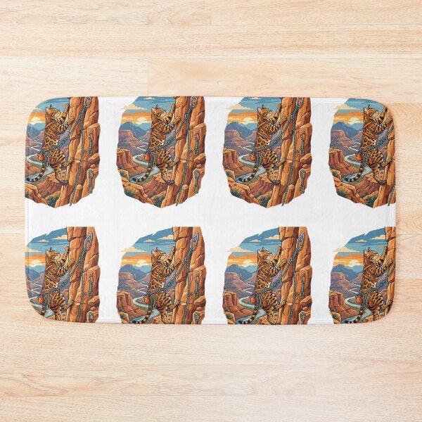 Item preview, Bengal Adventure Climbers Rock Climbing Canyon designed and sold by PictoVibe.