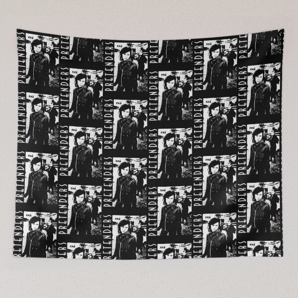 Item preview, The Pretenders Chrissie Hynde Vintage Punk Graphic designed and sold by MindrootEchoart.