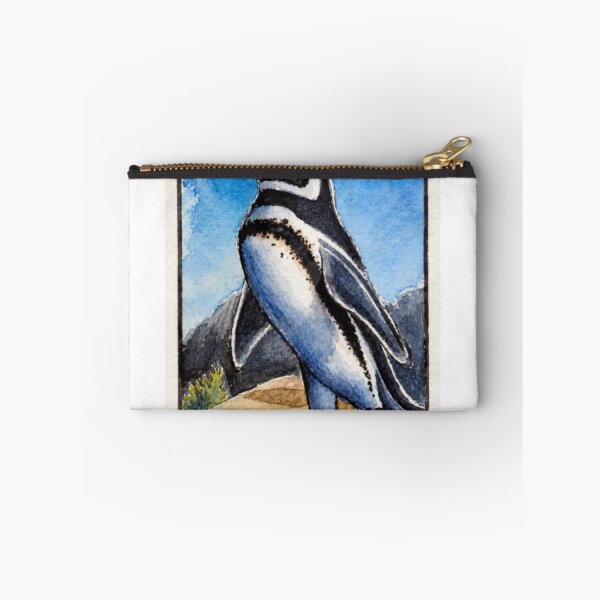 Item preview, Mountain Penguin Scenic Wildlife Nature Painting designed and sold by Boghetlan.