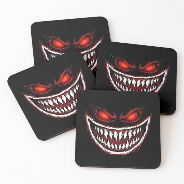 Item preview, Sinister Smile Horror Design designed and sold by Stickersdevelop.