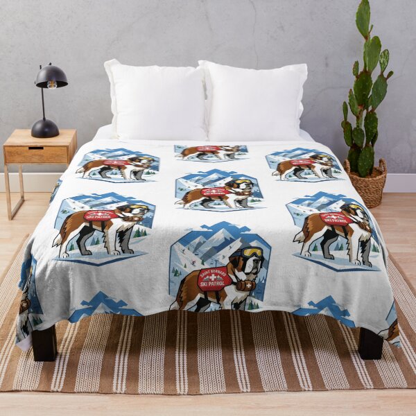 Item preview, Saint Bernard Ski Patrol Winter Snow Rescue designed and sold by PictoVibe.