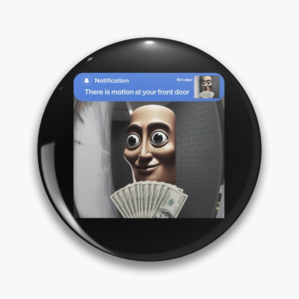 Item preview, There is Motion at Your Front Door Triple T Sahur Meme designed and sold by nosu-art-pod.
