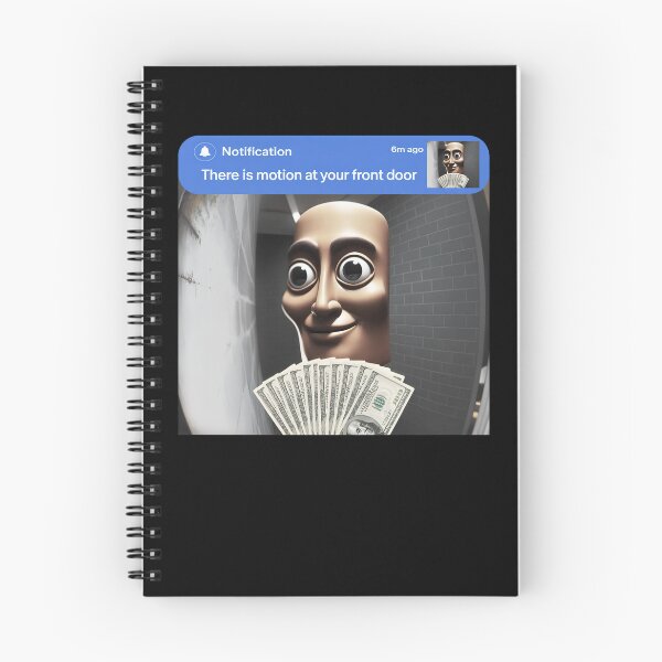Item preview, There is Motion at Your Front Door Triple T Sahur Meme designed and sold by nosu-art-pod.