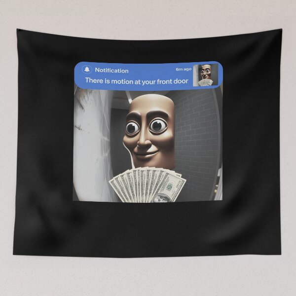 Item preview, There is Motion at Your Front Door Triple T Sahur Meme designed and sold by nosu-art-pod.