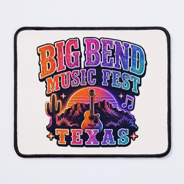 Item preview, Big Bend Music Festival Texas designed and sold by Combat Skies.