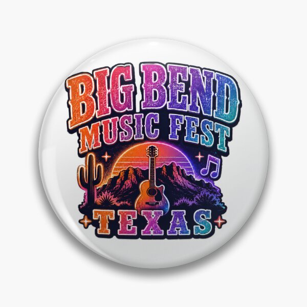 Item preview, Big Bend Music Festival Texas designed and sold by Combat Skies.