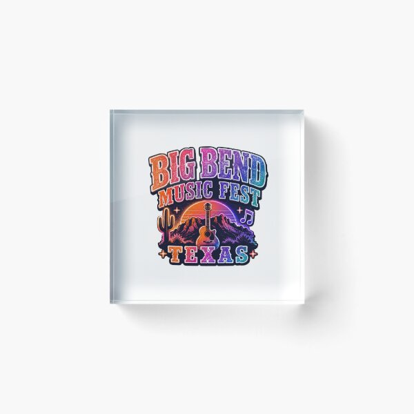 Item preview, Big Bend Music Festival Texas designed and sold by Combat Skies.