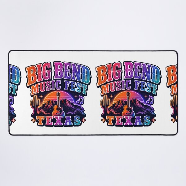 Item preview, Big Bend Music Festival Texas designed and sold by Combat Skies.