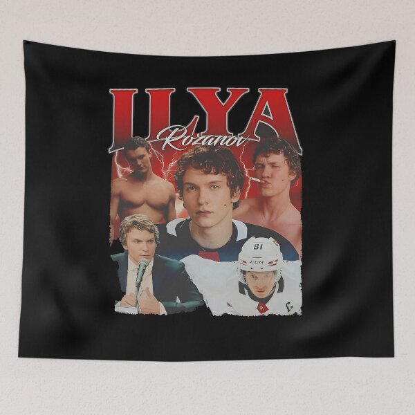 Artikelvorschau, Ilya Rozanovs Collage Sorokin Hockey entworfen und verkauft von MinimalistMuses.