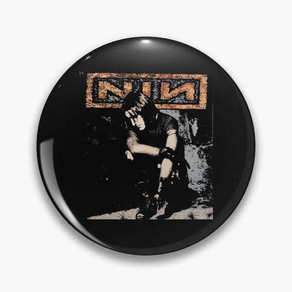 Item preview, Nine Inch Nails Vintage Industrial Rock Trent Reznor Art designed and sold by MindrootEchoart.