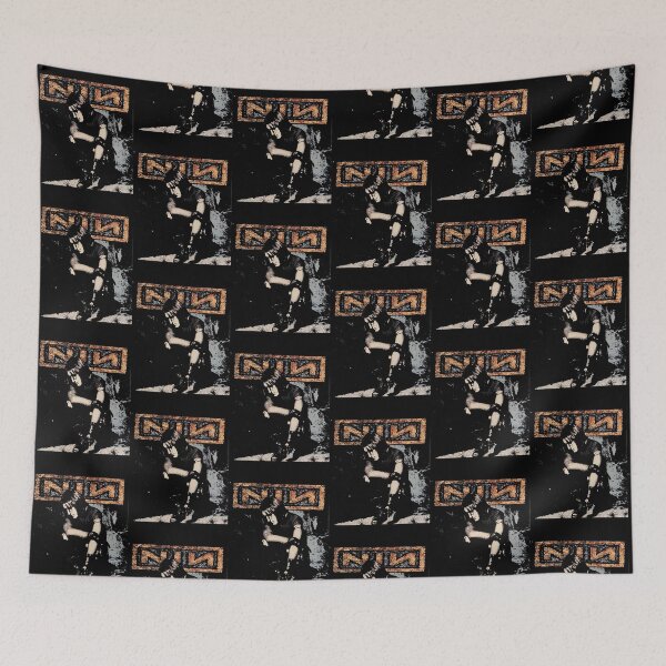 Item preview, Nine Inch Nails Vintage Industrial Rock Trent Reznor Art designed and sold by MindrootEchoart.