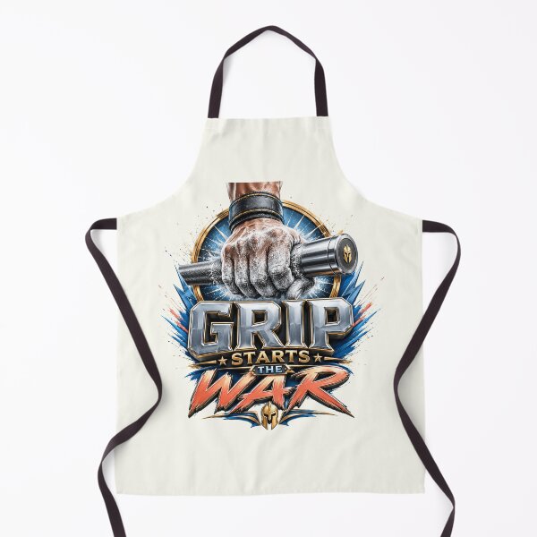 Item preview, Raw "Grip Starts The War" Chalk Weightlifting Art! designed and sold by pradeepvisuals.