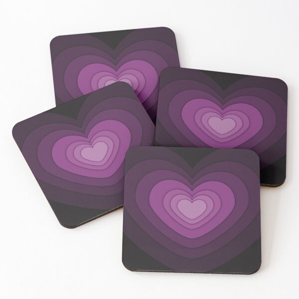 Item preview, Purple Love Heart Echo designed and sold by Manic Purgatory.
