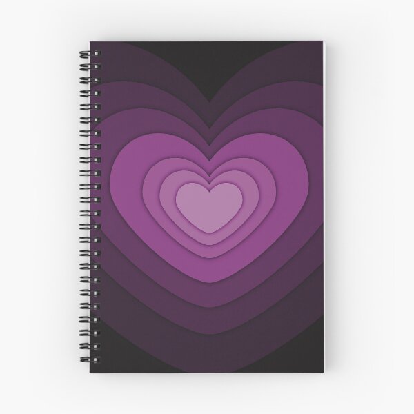 Item preview, Purple Love Heart Echo designed and sold by Manic Purgatory.