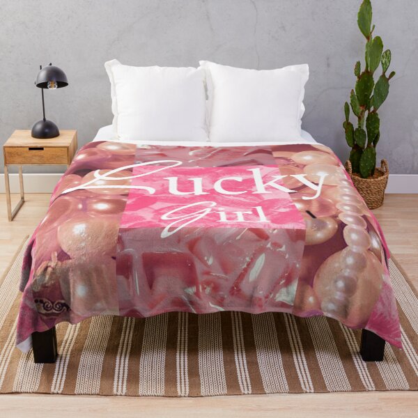 Item preview, Lucky Girl – Pink Coquette Collage designed and sold by CrisCat.