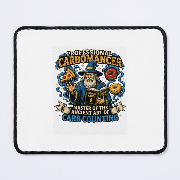 Item preview, Professional Carbomancer – Type 1 Diabetes Fantasy RPG Shirt designed and sold by BlindPete.
