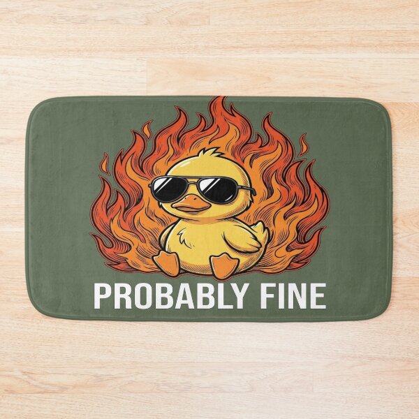 Item preview, Probably Fine Duck designed and sold by Parody-is-King.