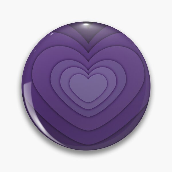 Item preview, Purple Love Heart Echo designed and sold by Manic Purgatory.